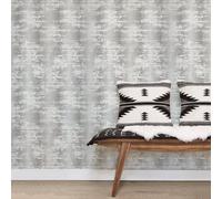 Galerie Bazaar Greys Black Bazaar Weave Smooth Wallpaper