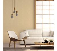 Galerie Bazaar Light Ochre Moss Stripe Smooth Wallpaper