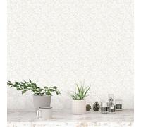 Galerie Bazaar Neutral Taupe Tangier Tile Smooth Wallpaper