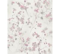 Galerie Blooming Wild Pink/grey Delicate Buttercup Motif A4 Wallpaper Sample