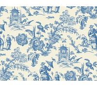 Galerie Blue Chinois A4 Wallpaper Sample