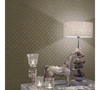 Galerie Boutique Collection Metallic Geometric Fan Wallpaper