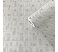 Galerie Boutique Collection Metallic Geometric Key Wallpaper