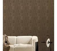 Galerie Boutique Collection Shimmery Geometric Bamboo Stripe Wallpaper