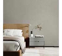 Galerie Boutique Collection Shimmery Geometric Zen Wallpaper