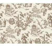 Galerie Bronze Brown Chinois A4 Wallpaper Sample