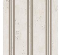 Galerie City Glam Beige Gold Striped Embossed A4 Wallpaper Sample