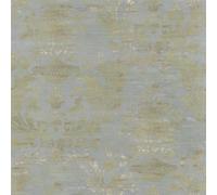 Galerie Classic Silks 3 Blue Vintage Effect Floral Damask Smooth Wallpaper