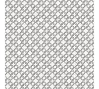 Galerie Classic Silks 3 Silver Grey Quatrefoil Smooth A4 Wallpaper Sample