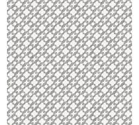 Galerie Classic Silks 3 Silver Grey Quatrefoil Smooth Wallpaper
