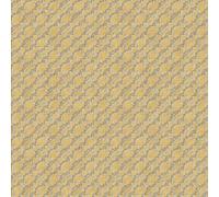 Galerie Classic Silks 3 Yellow Gold Quatrefoil Smooth A4 Wallpaper Sample
