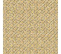 Galerie Classic Silks 3 Yellow Gold Quatrefoil Smooth Wallpaper