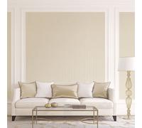 Galerie Classic Silks 4 Grey Emboss Stripe Wallpaper