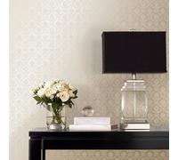 Galerie Classic Silks 4 White Mini Damask Wallpaper