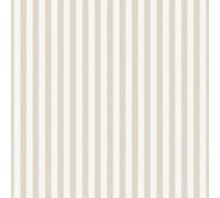Galerie Cottage Chic Beige Small Stripe Ecodeco Material Wallpaper Roll