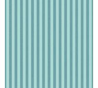 Galerie Cottage Chic Blue Small Stripe Ecodeco Material Wallpaper Roll