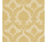 Galerie Cottage Chic Gold Damask Wallpaper Roll