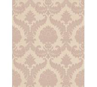 Galerie Cottage Chic Pink Damask A4 Wallpaper Sample