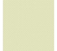 Galerie Country Cottage Green Polka Dot Smooth Wallpaper