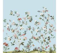 Galerie Daisy Bennett Blue Chinoiserie Magnolia Mural