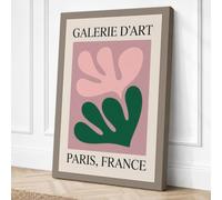 Galerie d'Art Paris Art Deco Canvas Wall Art Print 24x16 Inch (61 x 41 cm)