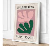 Galerie d'Art Paris Art Deco Canvas Wall Art Print 30x20 Inch (76 x 51 cm)