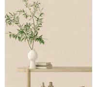 Galerie Earth Collection Beige Textured Fibre Effect Wallpaper Roll