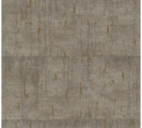 Galerie Earth Collection Brown Aged Concrete Metallic Texture A4 Wallpaper Sample
