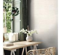 Galerie Earth Collection Cream Extured Grasscloth Effect Wallpaper Roll