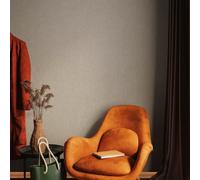 Galerie Earth Collection Cream Textured Linen Effect Wallpaper Roll