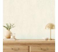 Galerie Earth Collection Cream Textured Twill Effect Wallpaper Roll