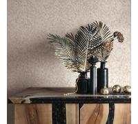 Galerie Earth Collection Gold Textured Feathers Sheen Wallpaper Roll