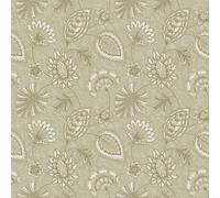 Galerie Elegance Beige Flower Fan A4 Wallpaper Sample Dwp0351-03