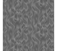 Galerie Elle Decoration Silver Grey Wave Embossed Wallpaper