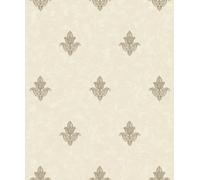 Galerie Emporium Cream Gold Mehndi Motif Embossed A4 Wallpaper Sample