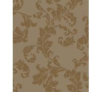 Galerie Emporium Gold Acanthus Trail Embossed A4 Wallpaper Sample