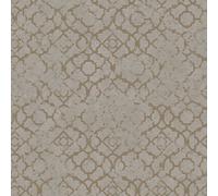 Galerie Emporium Gold Aged Quatrefoil Embossed A4 Wallpaper Sample