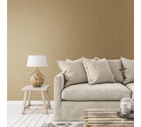 Galerie Emporium Gold Metallic Plain Smooth Wallpaper