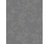 Galerie Emporium Grey Acanthus Trail Embossed A4 Wallpaper Sample
