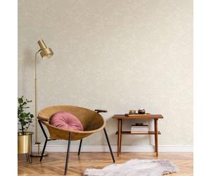 Galerie Emporium Pearl Acanthus Trail Embossed Wallpaper