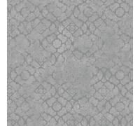 Galerie Emporium Silver Aged Quatrefoil Embossed A4 Wallpaper Sample