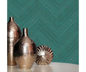 Galerie Enchanted Harringtone Emerald Wallpaper