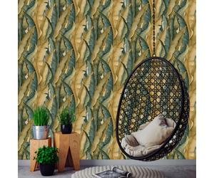 Galerie Enchanted Malay Brown Wallpaper