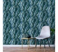 Galerie Enchanted Malay Turquoise Wallpaper