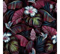 Galerie Enchanted Samana Pink A4 Wallpaper Sample