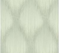 Galerie Fashion Icon Green Shimmer Stripe Wallpaper