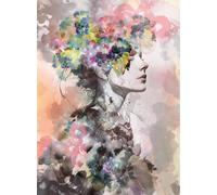 Galerie Fashion Icon Multi-Coloured Glitter Beauty Mural