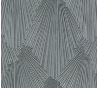 Galerie Fashion Icon Silver Grey Abstract Wallpaper