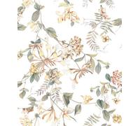 Galerie Flora Cream Summer Bouquet A4 Wallpaper Sample