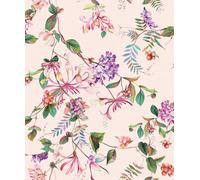Galerie Flora Pink Summer Bouquet A4 Wallpaper Sample